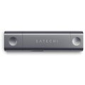 Satechi Aluminum Type-C USB 30, Micro/SD Card Reader, šedá_1129662815