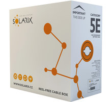 Solarix instalační kabel CAT5E FTP PE F venkovní 305m/box SXKD-5E-FTP-PE 27655192