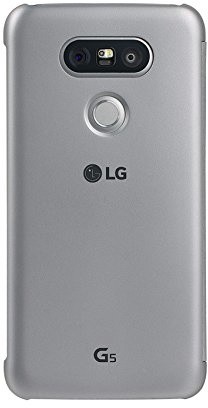 LG Folio S-View CFV-160 pouzdro pro LG G5, stříbrná_1044671472