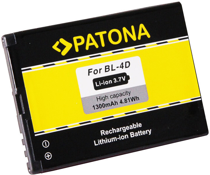 Patona baterie pro Nokia BL-4D 1300mAh 3,7V Li-Ion_1562560033