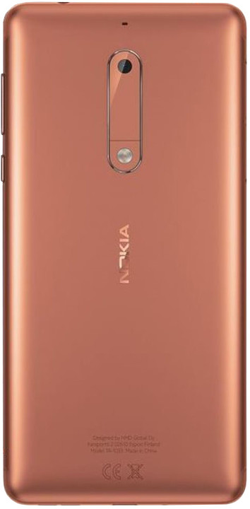 Nokia 5, Single Sim, měděná_1223020023