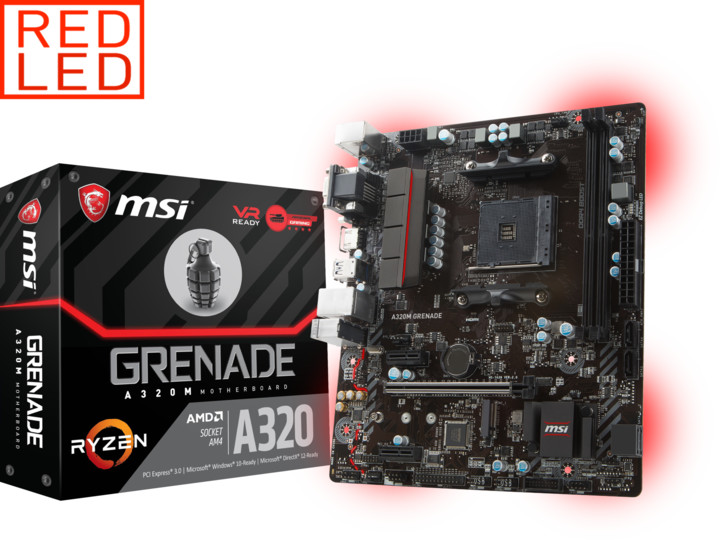 MSI A320M GRENADE - AMD A320_683442870
