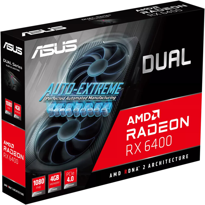 ASUS Radeon DUAL-RX6400-4G, 4GB GDDR6_1657405603