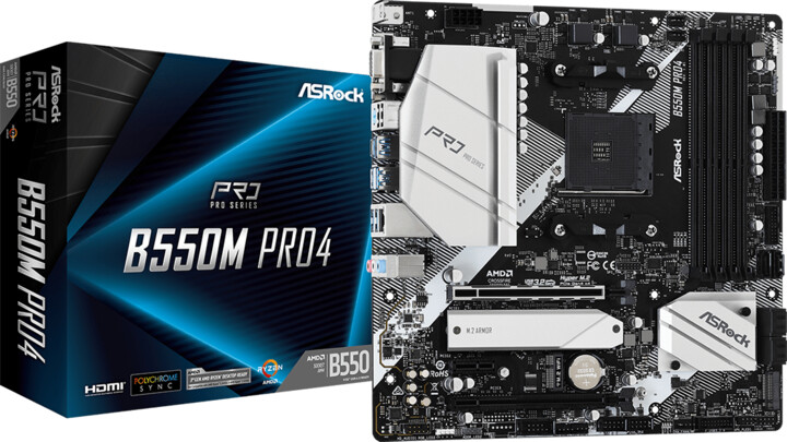 ASRock B550M Pro4 - AMD B550