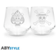 Sklenice One Piece - Luffy &amp; Ace, 2ks_900357269