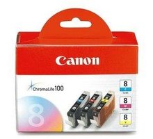 Canon CLI-8C/M/Y Pack, barevné 0621B026