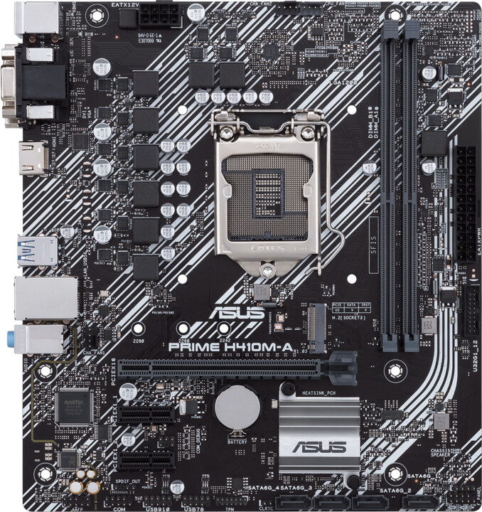 ASUS PRIME H410M-A/CSM - Intel H410