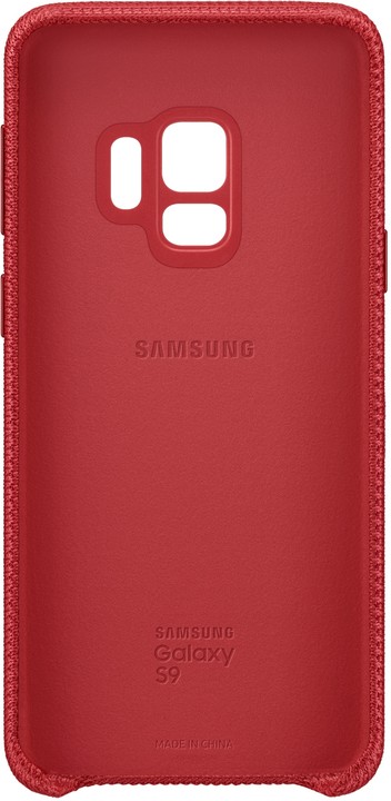 Samsung látkový odlehčený zadní kryt pro Samsung Galaxy S9, červený_1453712510