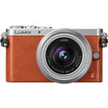 Panasonic Lumix DMC-GM1, oranžová + objektiv 12-32mm
