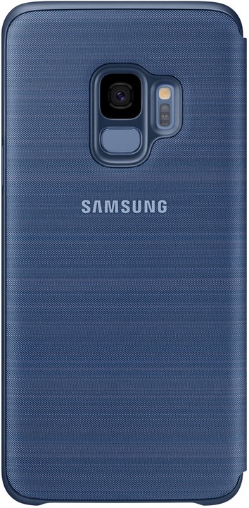 Samsung flipové pouzdro LED View pro Samsung Galaxy S9, modré_837144654