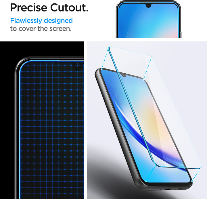 Spigen ochranné sklo tR Slim pro Samsung Galaxy A34 5G, 2ks_1689197189