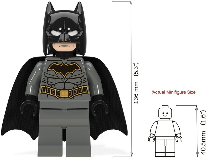 Baterka LEGO Batman, LED, šedá_2011343455