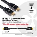 Club3D kabel HDMI 2.0 aktivní, High Speed 4K UHD, Redmere (M/M), 10m_659634059