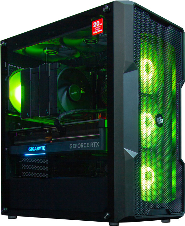 HAL3000 Alfa Gamer Elite (RTX 4080), černá_2044056667