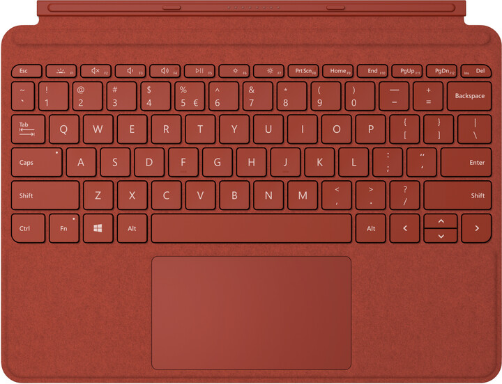 Microsoft Type Cover pro Surface Go, ENG, červená_1235682662