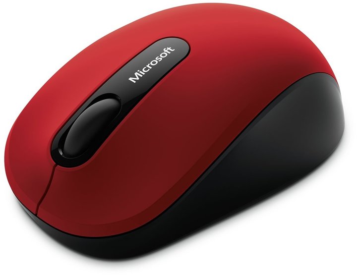 Microsoft Bluetooth Mobile Mouse 3600, červená