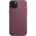 Apple kryt z tkaniny FineWoven s MagSafe na iPhone 15 Plus, morušově rudá_1631079379