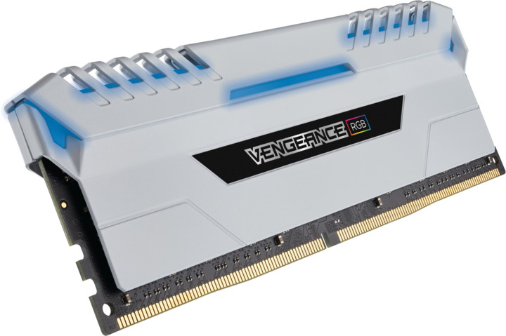 Corsair Vengeance RGB LED 16GB (2x8GB) DDR4 3600, bílá_500776861