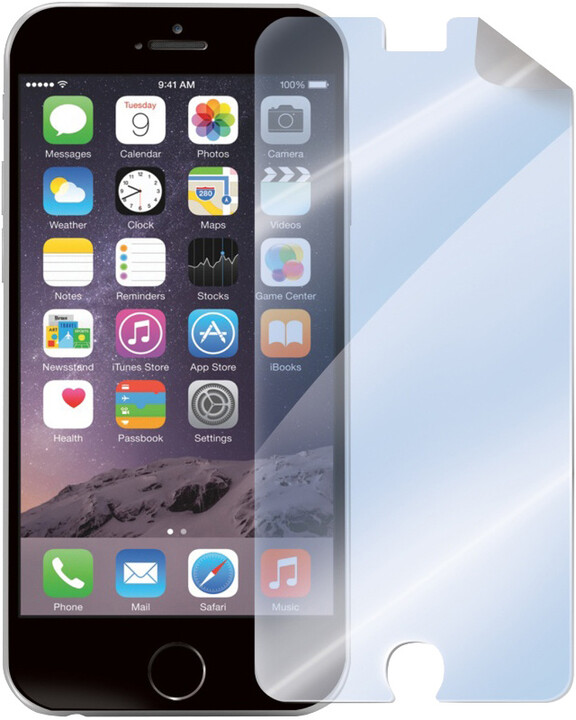 CELLY ochranná fólie pro Apple iPhone 6/6S Plus, lesklá, 2ks_1272778052