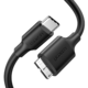 UGREEN kabel USB-C - micro USB (M/M), 1m, černá