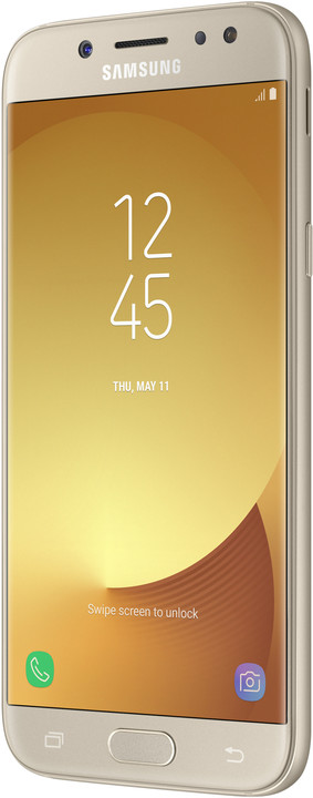 Samsung Galaxy J5 2017, Dual Sim, LTE, 2GB/16GB, zlatá_2016999801