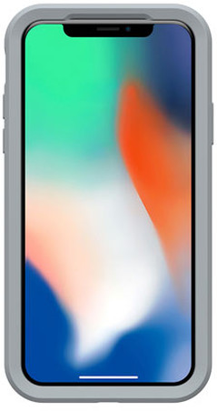 LifeProof SLAM ochranné pouzdro pro iPhone X průhledné - šedo červené_1353030652