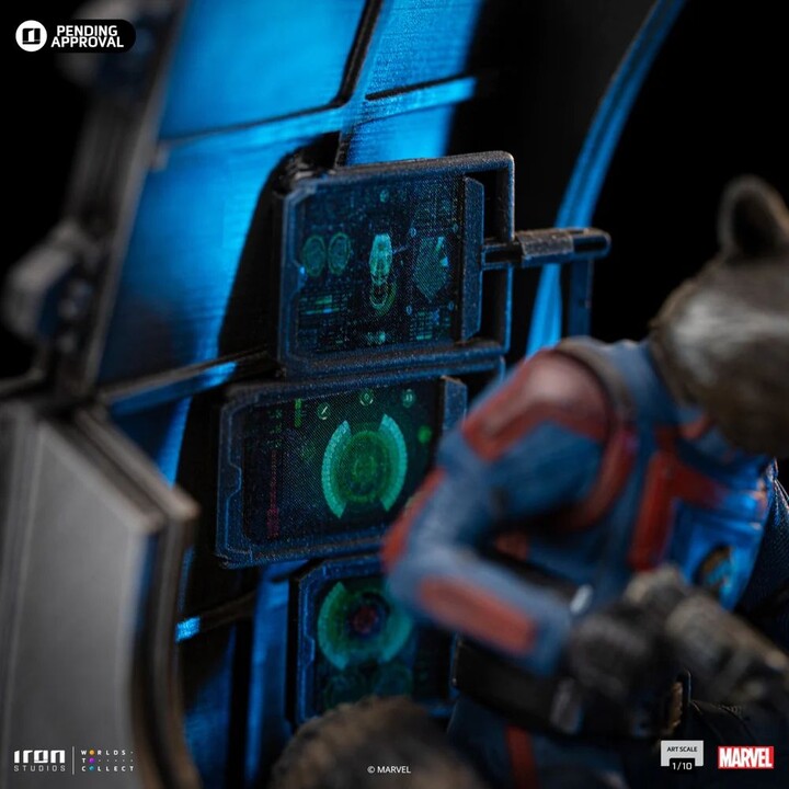 Figurka Iron Studios Marvel: Guardians of the Galaxy 3 - Rocket Raccoon, Art Scale 1/10_831814869