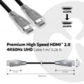 Club3D Premium High Speed HDMI 2.0 na HDMI 2.0, 4K/60Hz, podpora UHD,1m