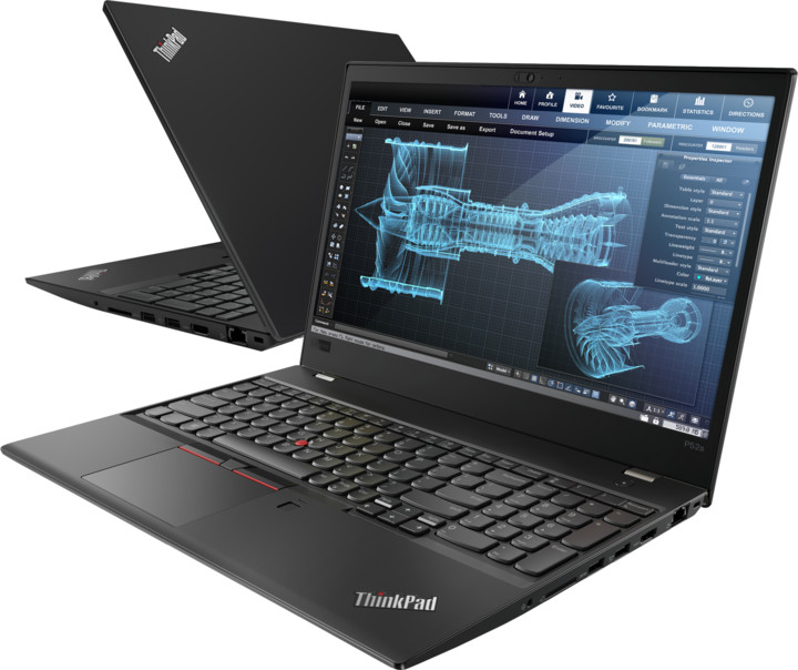 Lenovo ThinkPad P52s, černá_2014621259