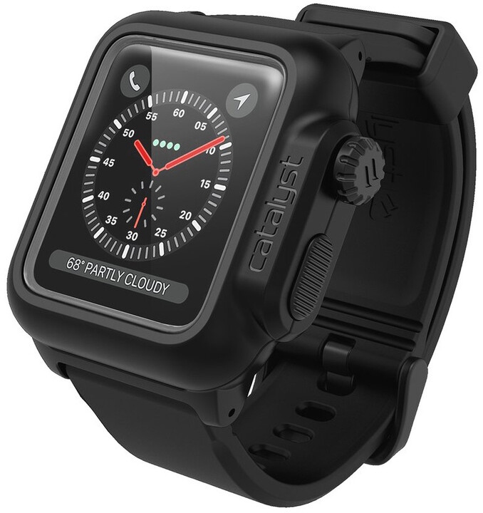 Catalyst vodotěsné ochranné pouzdro, Apple Watch 3/2 42mm, černá_286526779