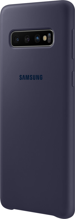 Samsung silikonový zadní kryt pro Samsung G973 Galaxy S10, modrá (Navy)_432731798
