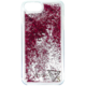 Guess Liquid Glitter Hard Raspberry pouzdro pro iPhone 7 Plus