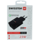 SWISSTEN síťový adaptér 2x USB, QC 3.0, 2.1A, 23W, černá_1901875184