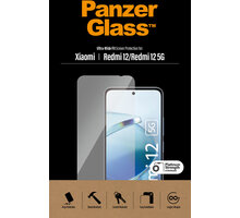 PanzerGlass ochranné sklo pro Xiaomi Redmi 12/12 5G, Ultra-Wide Fit 8068