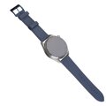 FIXED kožený řemínek pro smartwatch, 20mm, modrá_974636974