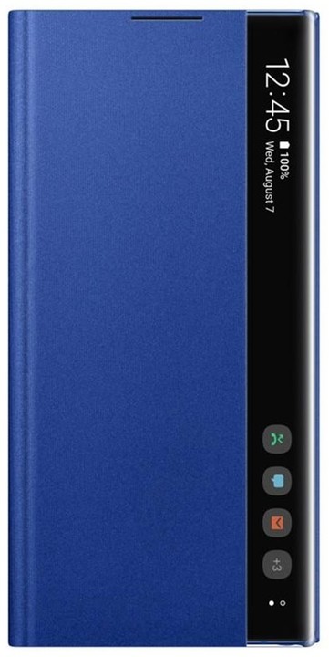 Samsung flipové pouzdro Clear View pro Galaxy Note10+, modrá_344139806