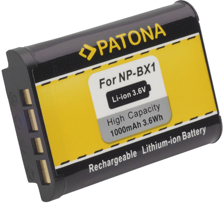 Patona baterie pro Sony NP-BX1 1000mAh 3,6V Li-Ion