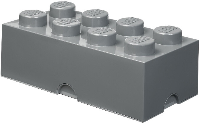 Úložný box LEGO, velký (8), tmavě šedá_1162163834