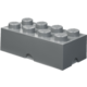 Úložný box LEGO, velký (8), tmavě šedá