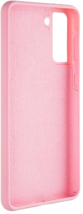 Tactical silikonový kryt Velvet Smoothie pro Samsung Galaxy S21+, růžová_341294468