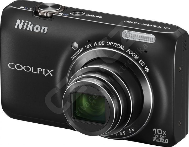Nikon Coolpix S6300, černý_1204799403
