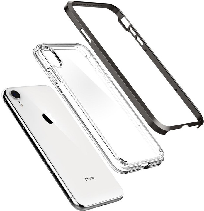 Spigen Neo Hybrid Crystal iPhone Xr, gunmetal_756586595