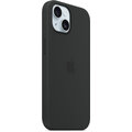 Apple Silikonový kryt s MagSafe pro iPhone 15, černá_21741683