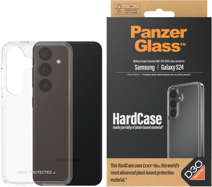 PanzerGlass ochranný kryt HardCase D3O pro Samsung Galaxy S24_919554913