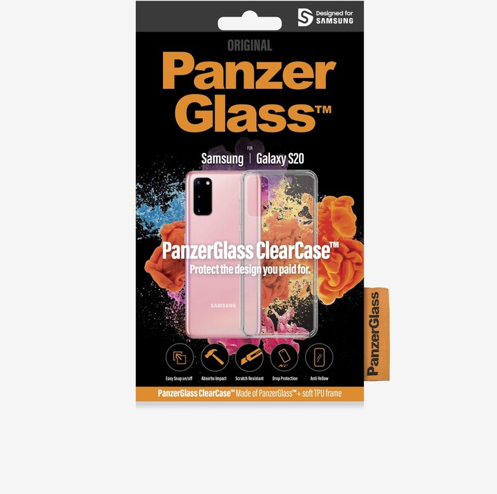 PanzerGlass ClearCase pro Samsung S20, čirá_854152642