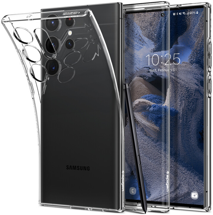 Spigen ochranný kryt Liquid Crystal pro Samsung Galaxy S23 Ultra, čirá_1697372475