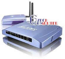 OvisLink WL-1000R 802.11g AP/4-port router/firewall, SMA_1982667972