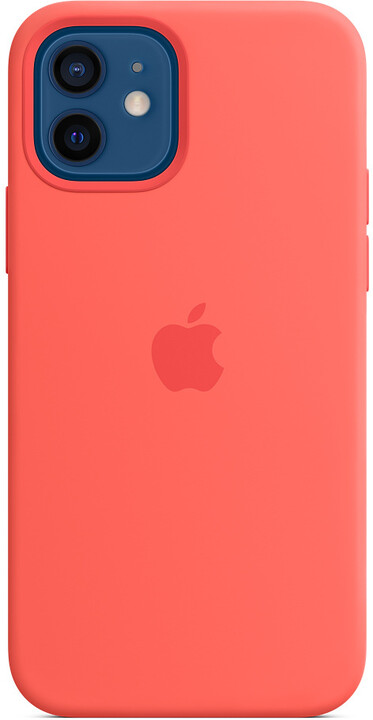 Apple silikonový kryt s MagSafe pro iPhone 12/12 Pro, růžová_1296266020