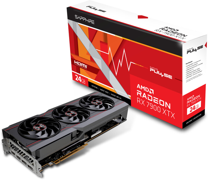Sapphire AMD Radeon™ PULSE RX 7900 XTX, 24GB GDDR6_1907532523