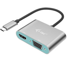 i-tec USB-C Metal HDMI and VGA Adapter_2068506397